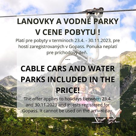 Bungalovy Fis Economy Villa Štrbské Pleso Esterno foto