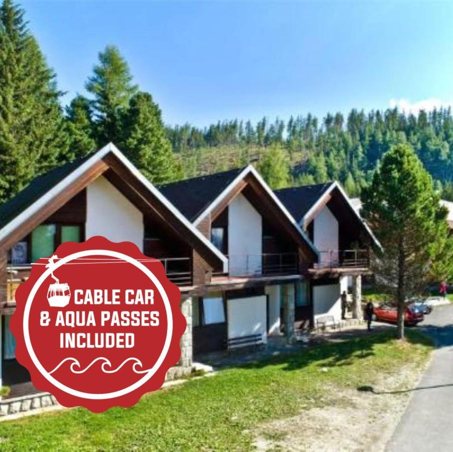 Bungalovy Fis Economy Villa Štrbské Pleso Esterno foto