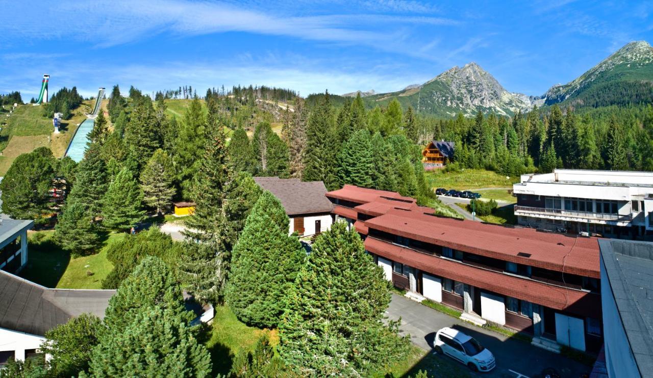 Bungalovy Fis Economy Villa Štrbské Pleso Esterno foto