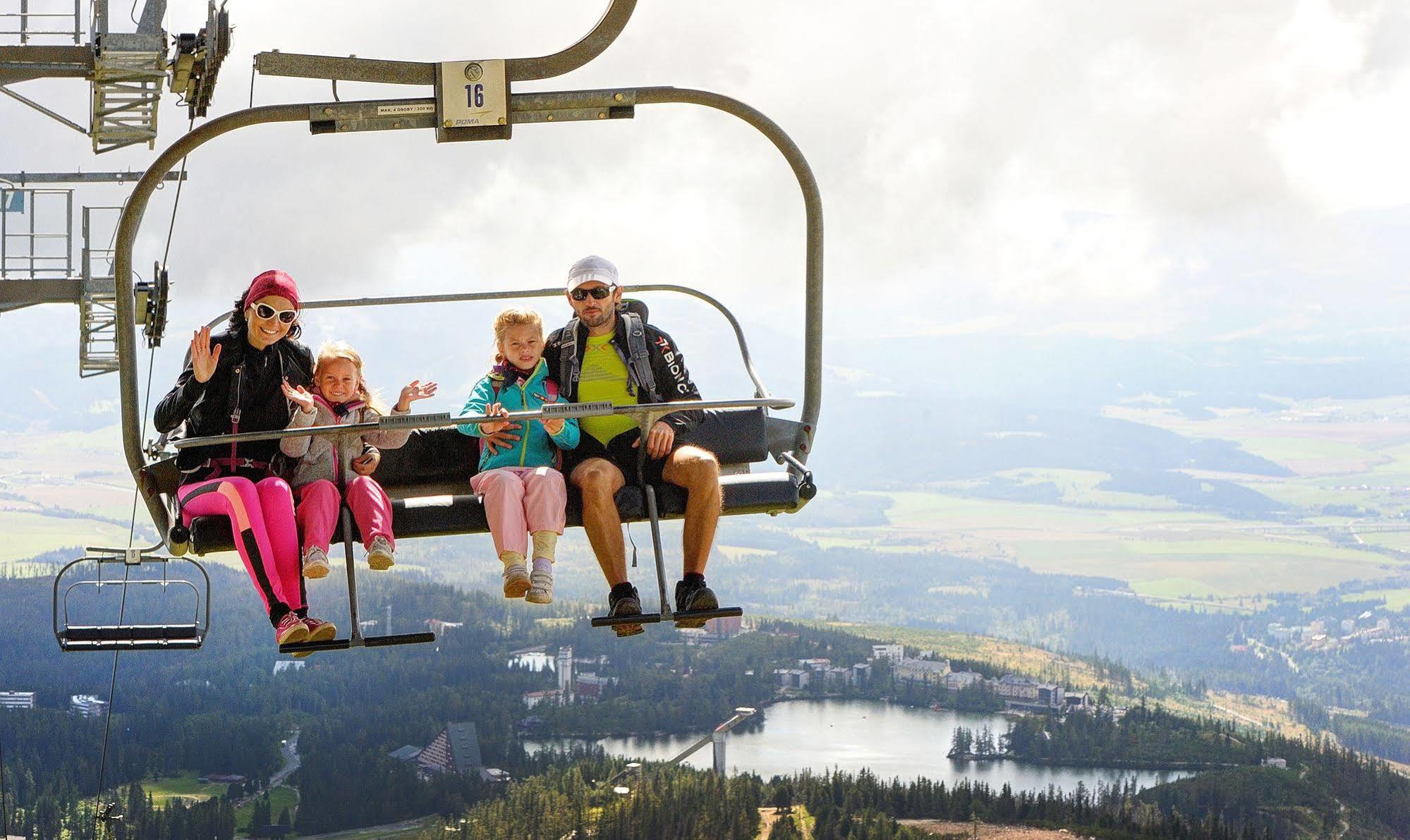 Bungalovy Fis Economy Villa Štrbské Pleso Esterno foto